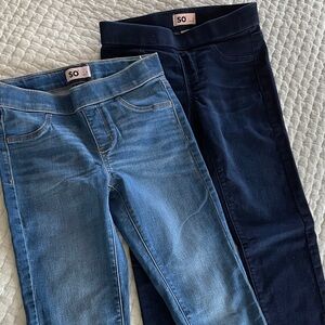 SO Girls Blue Jeggings 2 pairs